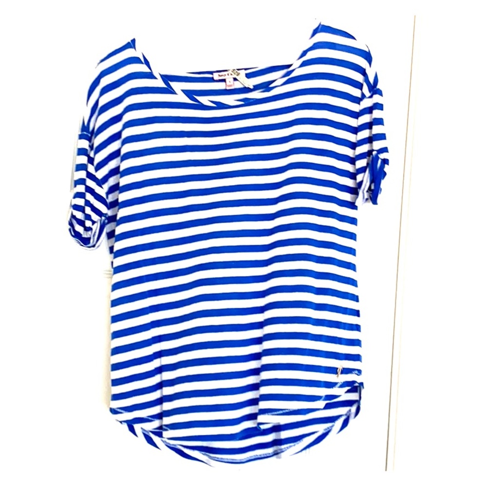 Juicy Couture Blue/White Tee
